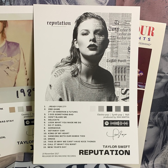 Taylor Swift The Eras Tour Poster Set with awesome Swag, charm, bracelet & more - Picture 9 of 11